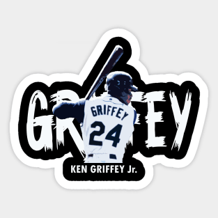 ken griffey jr baseball Sticker